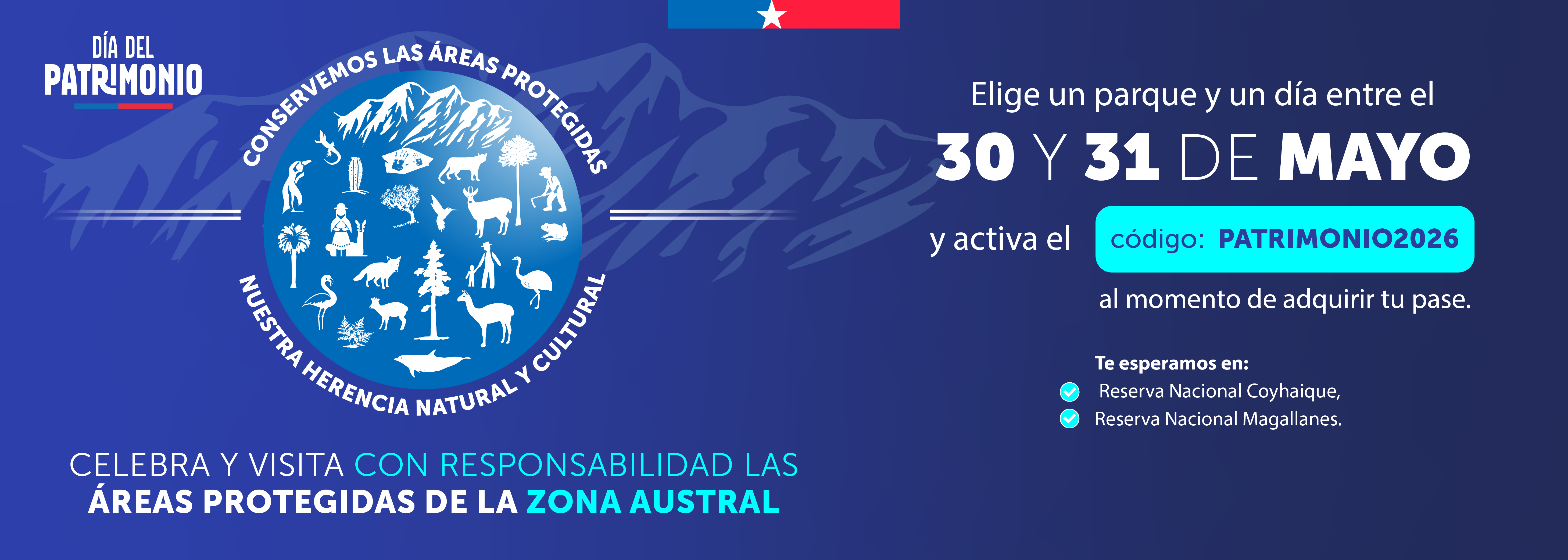 Día del Patrimonio 2026 - Zona Austral